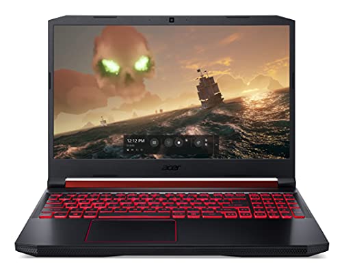 Acer Nitro 5 Gaming Laptop, 9th Gen Intel Core i5-9300H, NVIDIA GeForce GTX 1650, 15.6' Full HD IPS Display, 8GB DDR4, 256GB NVMe SSD, Wi-Fi 6, Backlit Keyboard, Alexa Built-in, AN515-54-5812